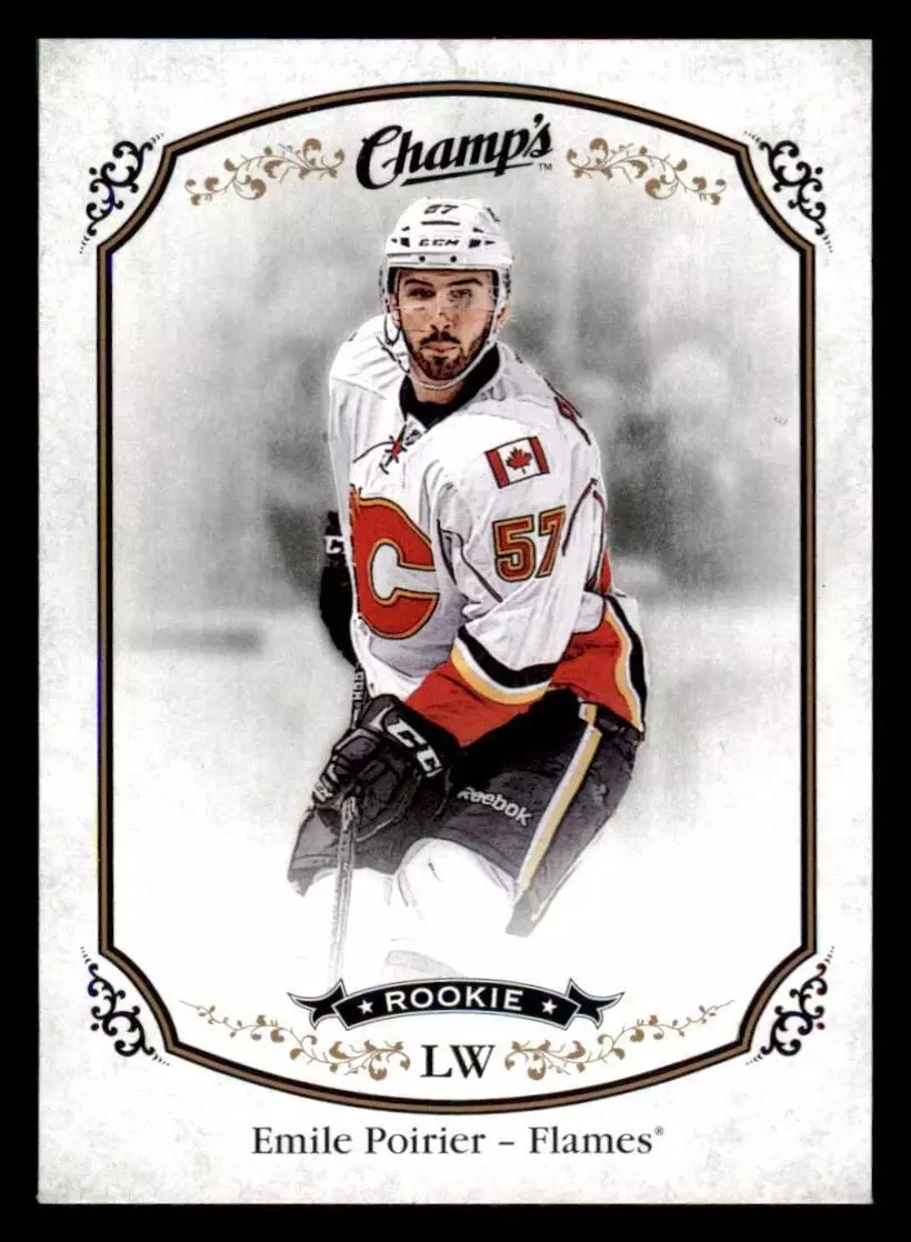 2015-16 Upper Deck Champ's #157 Emile Poirier RC \ Dinamo Riga