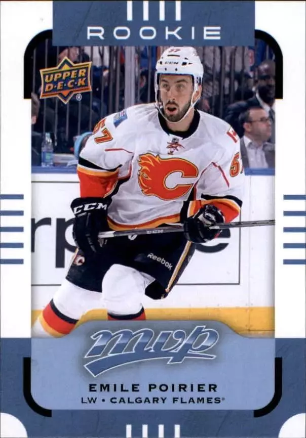 2015-16 Upper Deck MVP #199 Emile Poirier SP RC \ Dinamo Riga