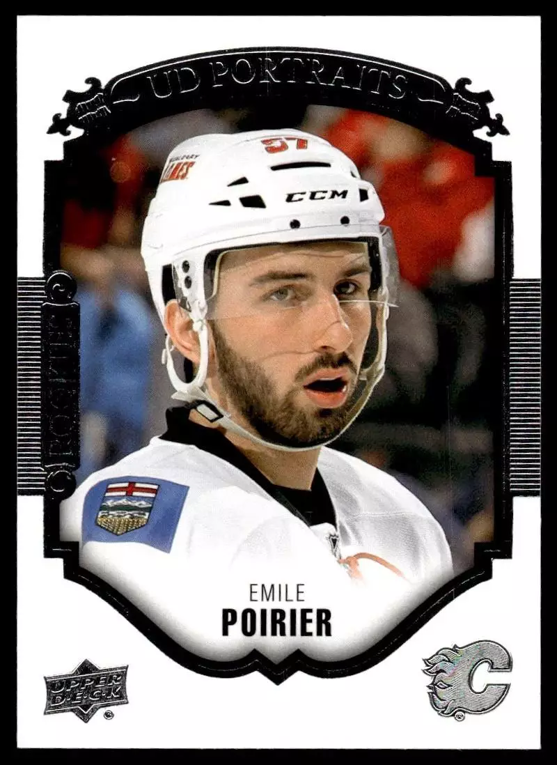 2015-16 Upper Deck UD Portraits #P71 Emile Poirier \ Dinamo Riga