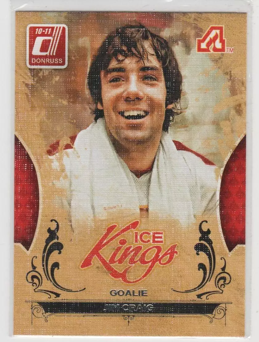 2010-11 Donruss Ice Kings #8 Jim Craig