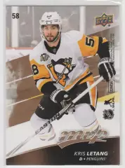 2017-18 Upper Deck MVP Puzzle Back #58 Kris Letang
