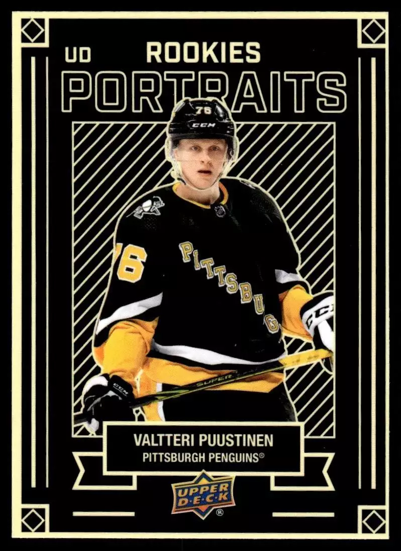 2022-23 Upper Deck UD Portraits #P51 Valtteri Puustinen