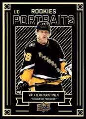 2022-23 Upper Deck UD Portraits #P51 Valtteri Puustinen
