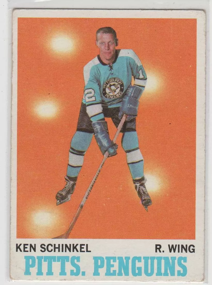1970-71 O-Pee-Chee #92 Ken Schinkel