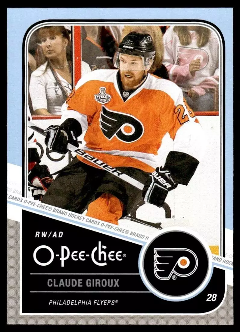 2011-12 O-Pee-Chee Playoff Beard #10 Claude Giroux