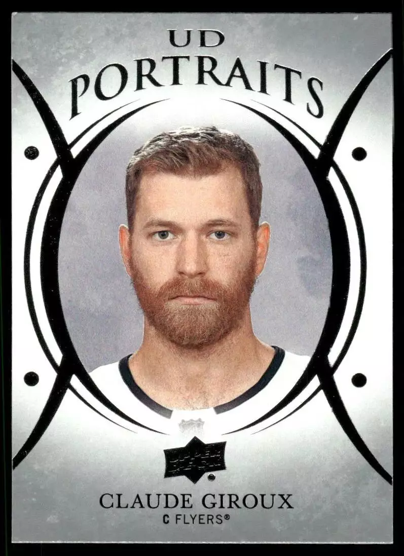 2018-19 Upper Deck UD Portraits #P28 Claude Giroux