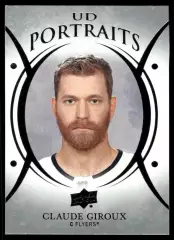 2018-19 Upper Deck UD Portraits #P28 Claude Giroux
