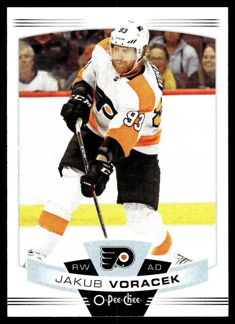 2019-20 O-Pee-Chee #428 Jakub Voracek