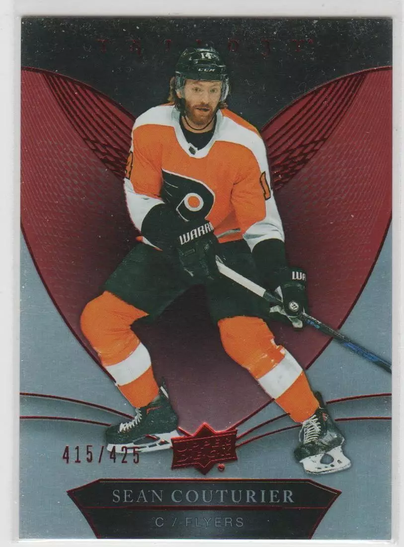 2018-19 Upper Deck Trilogy Red #22 Sean Couturier 415\425