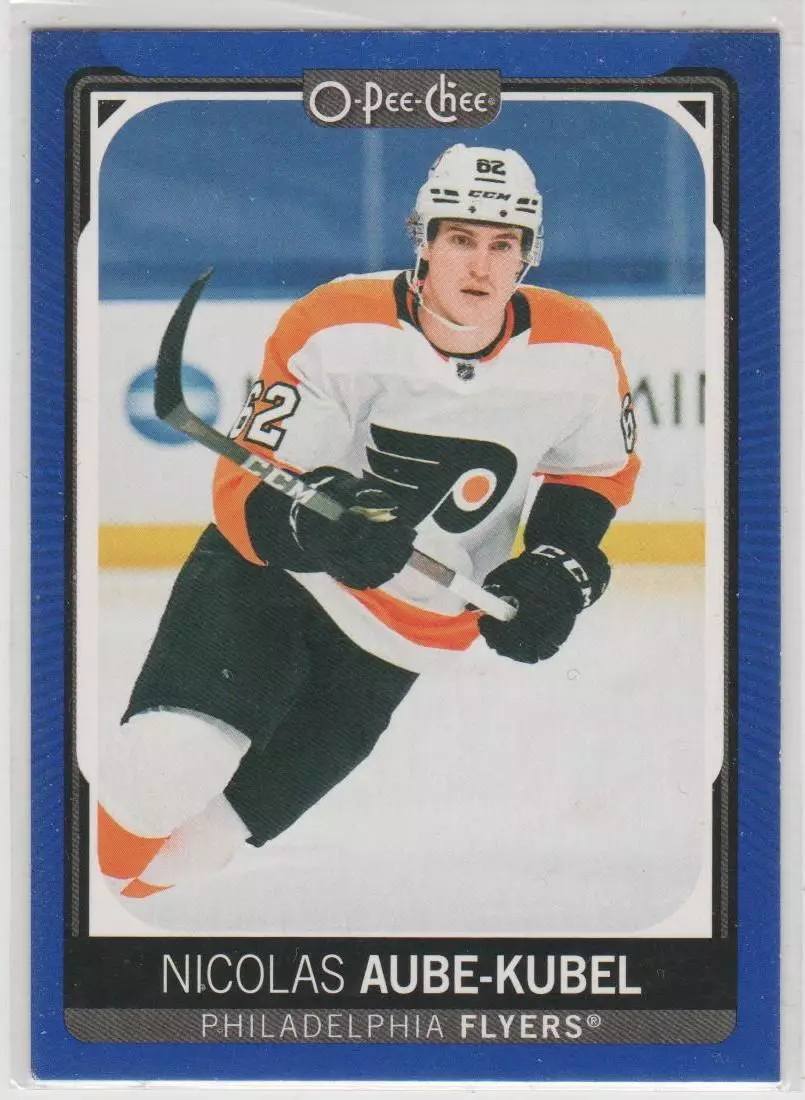 2021-22 O-Pee-Chee Blue #380 Nicolas Aube-Kubel \ Dinamo Minsk