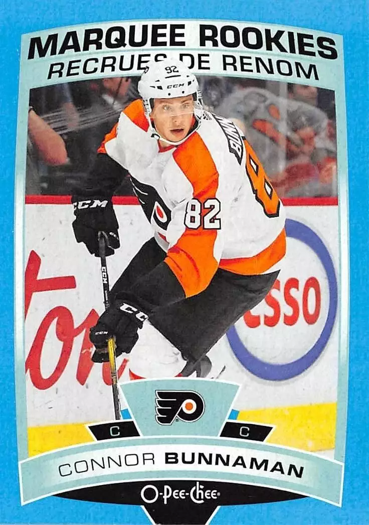 2019-20 O-Pee-Chee Blue Border #646 Connor Bunnaman