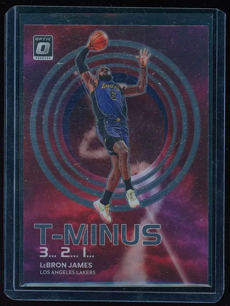 2022-23 Donruss Optic T-Minus 3...2...1... #15 LeBron James