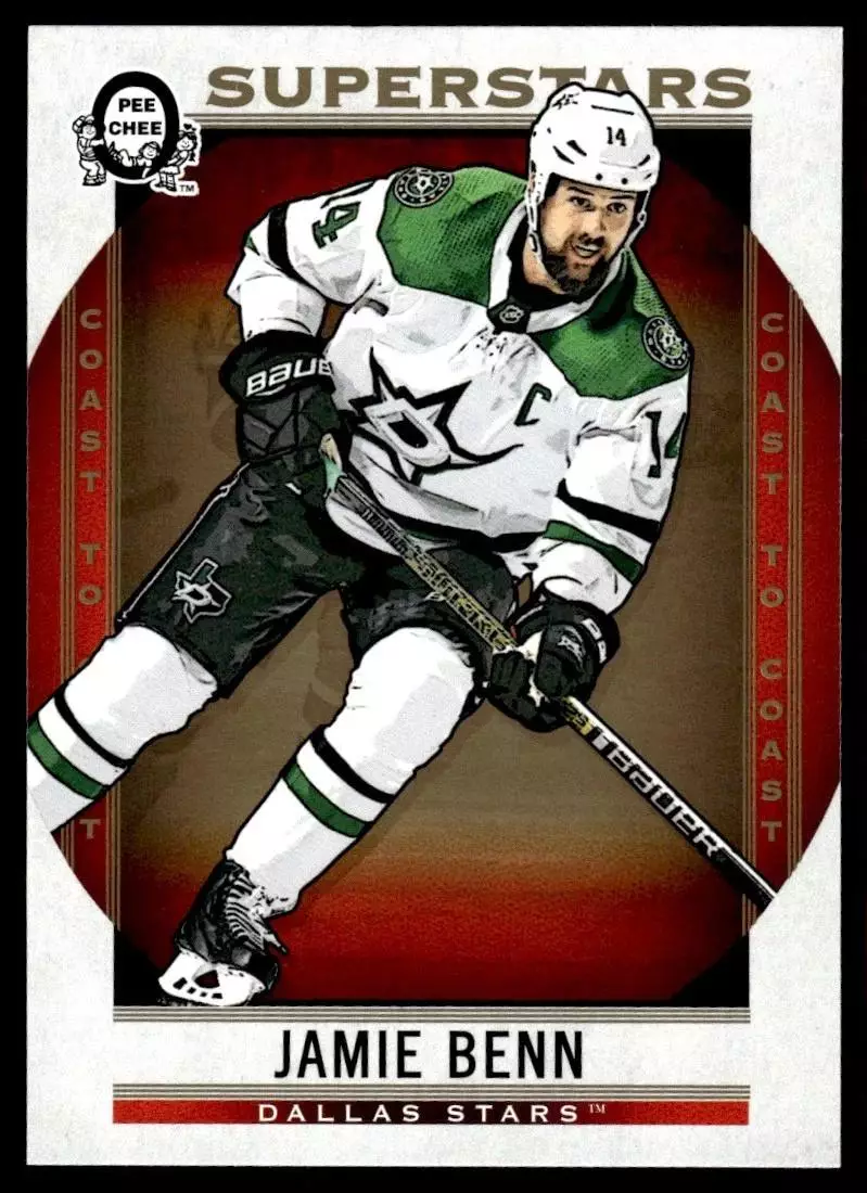 2018-19 O-Pee-Chee Coast to Coast #132 Jamie Benn