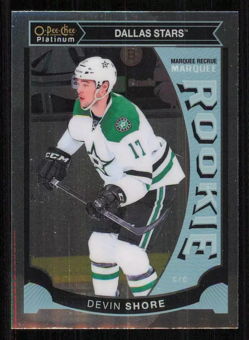 2015-16 O-Pee-Chee Platinum Marquee Rookies #M14 Devin Shore