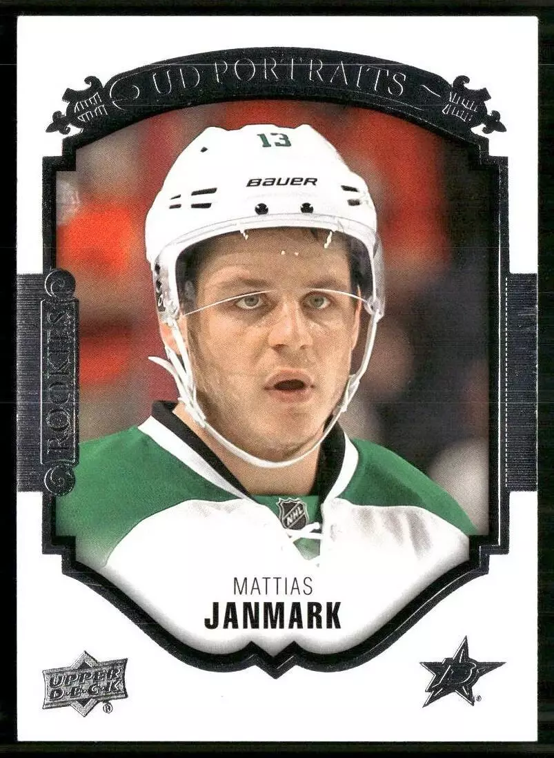 2015-16 Upper Deck UD Portraits #P97 Mattias Janmark