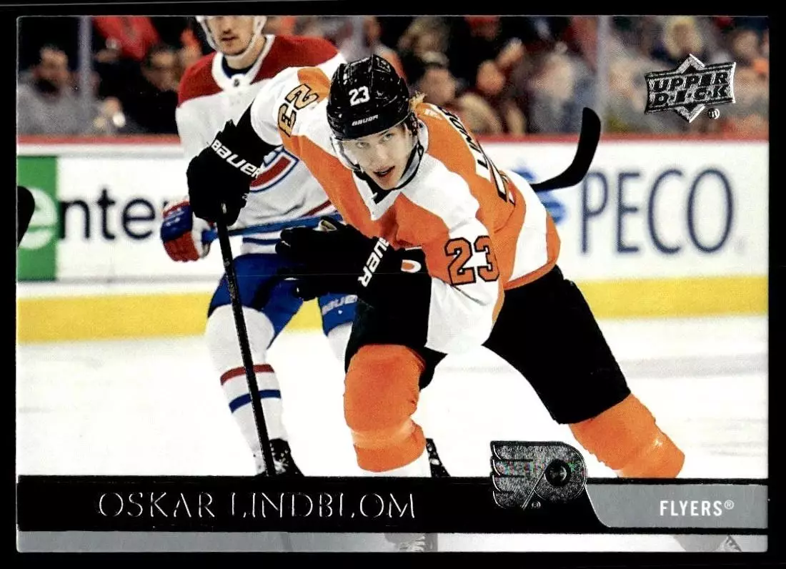 2020-21 Upper Deck #387 Oskar Lindblom