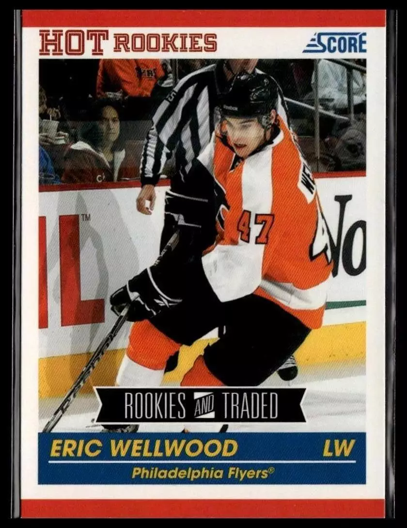 2010-11 Score #623 Eric Wellwood RC