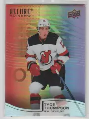 2021-22 Upper Deck Allure Rainbow Double Rainbow #R13 Tyce Thompson\Barys Astana