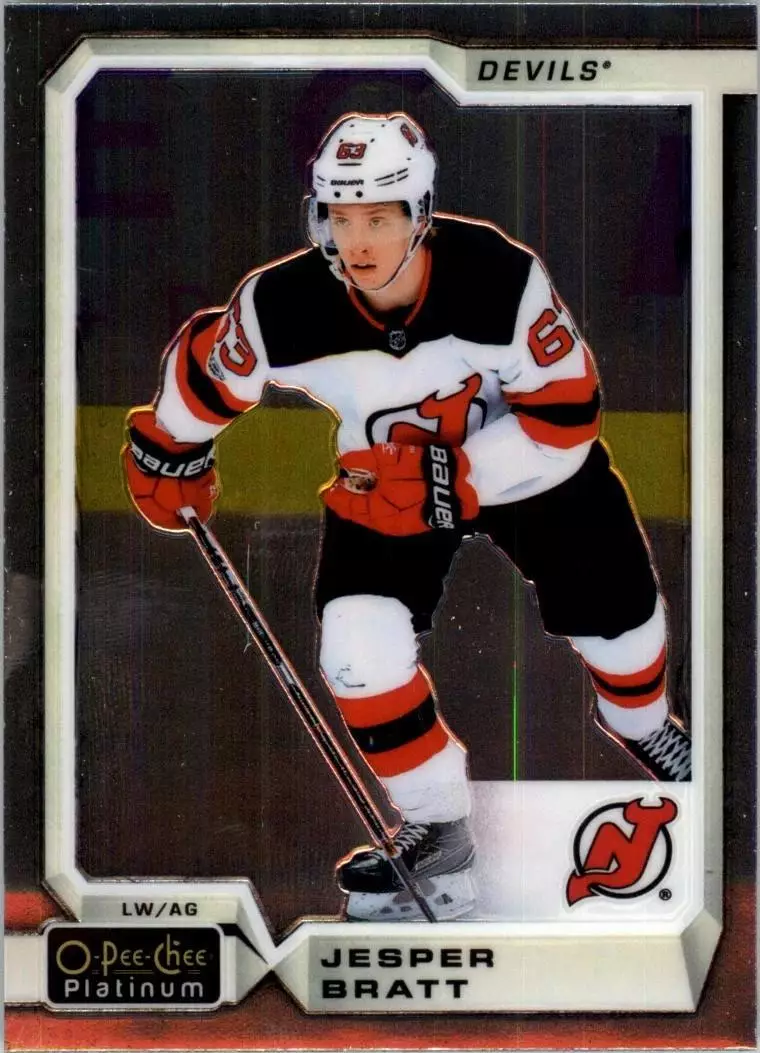 2018-19 O-Pee-Chee Platinum #86 Jesper Bratt