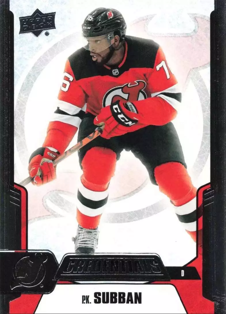 2019-20 Upper Deck Credentials #45 P.K. Subban