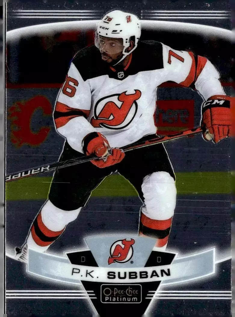 2019-20 O-Pee-Chee Platinum #89 P.K. Subban