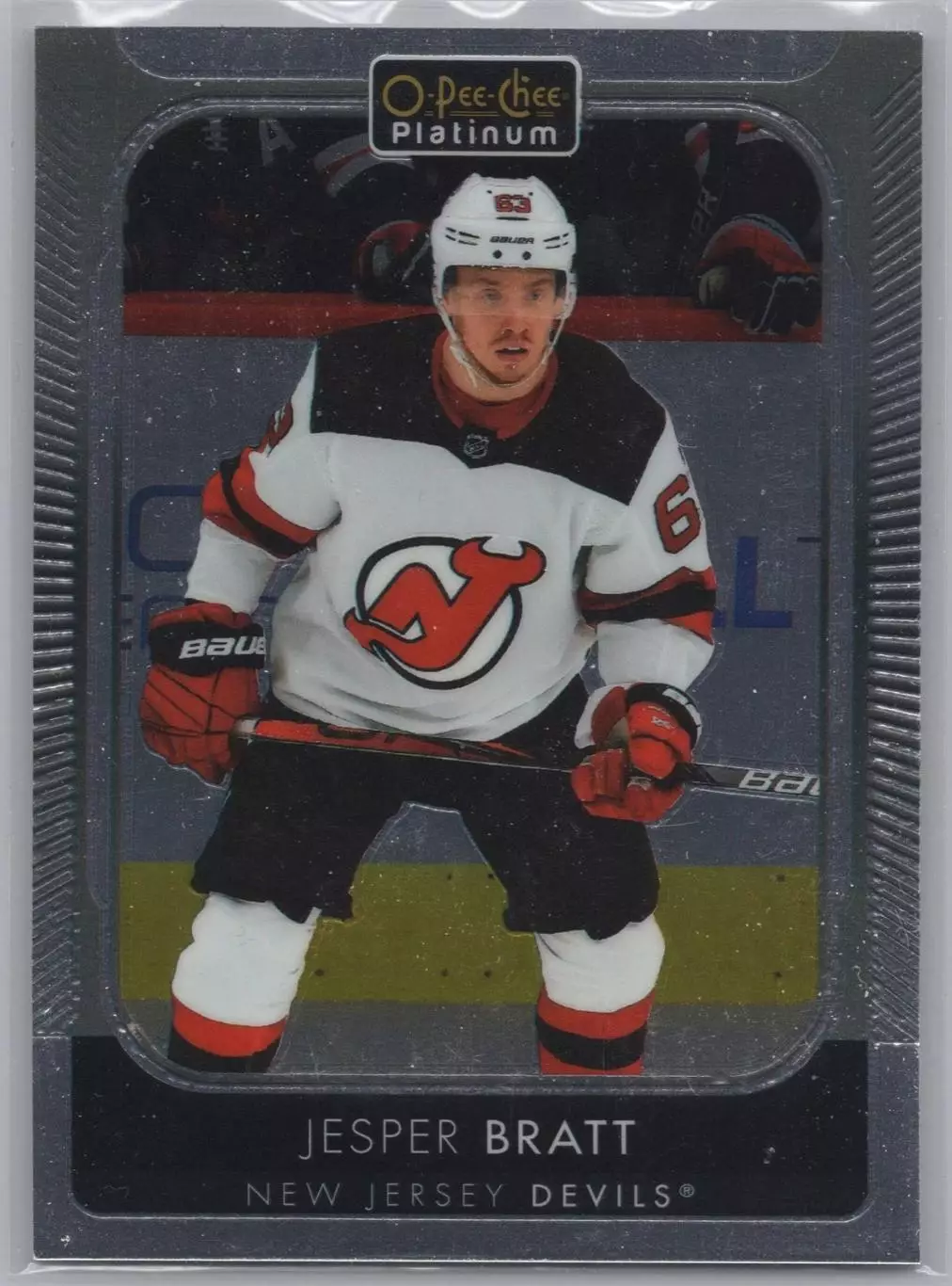 2021-22 O-Pee-Chee Platinum #98 Jesper Bratt