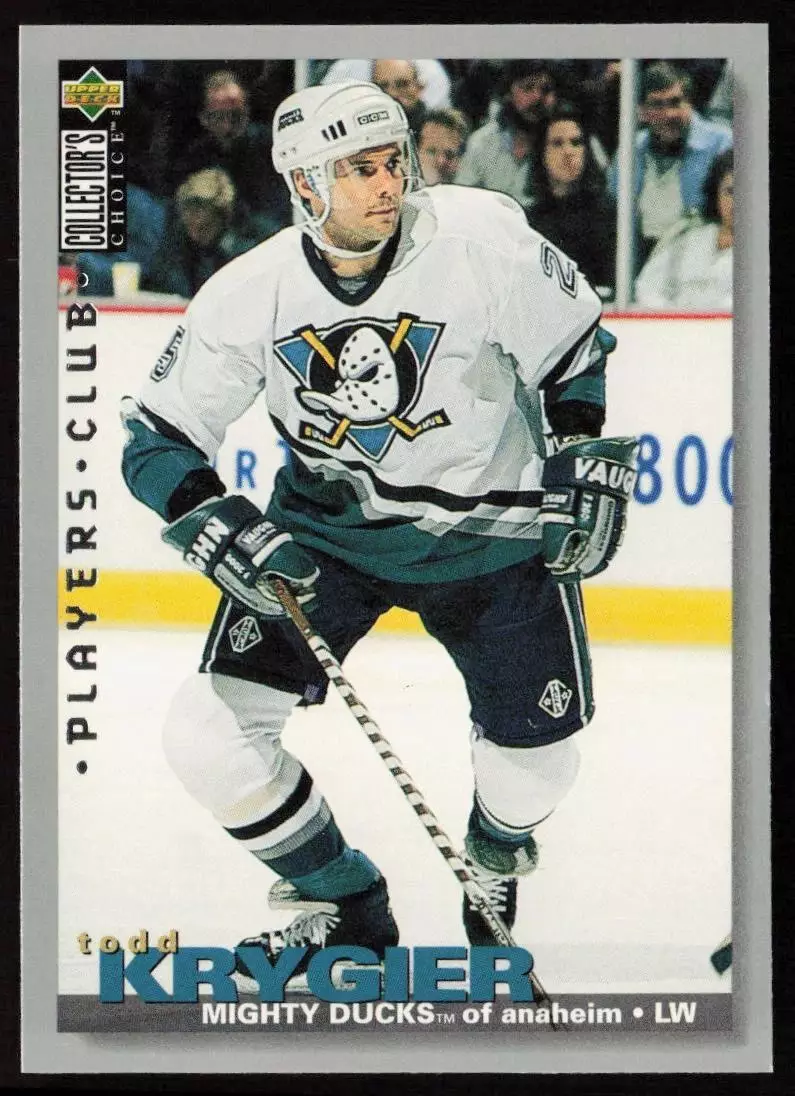 1995-96 Collector's Choice Player's Club #241 Todd Krygier