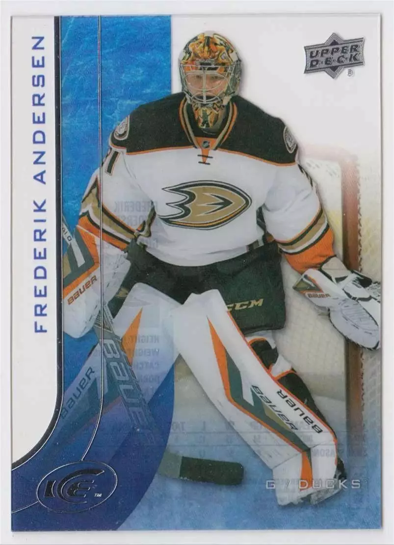 2015-16 Upper Deck Ice #31 Frederik Andersen