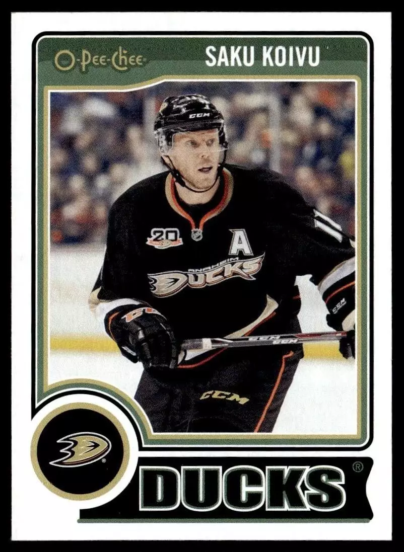 2014-15 O-Pee-Chee #331 Saku Koivu