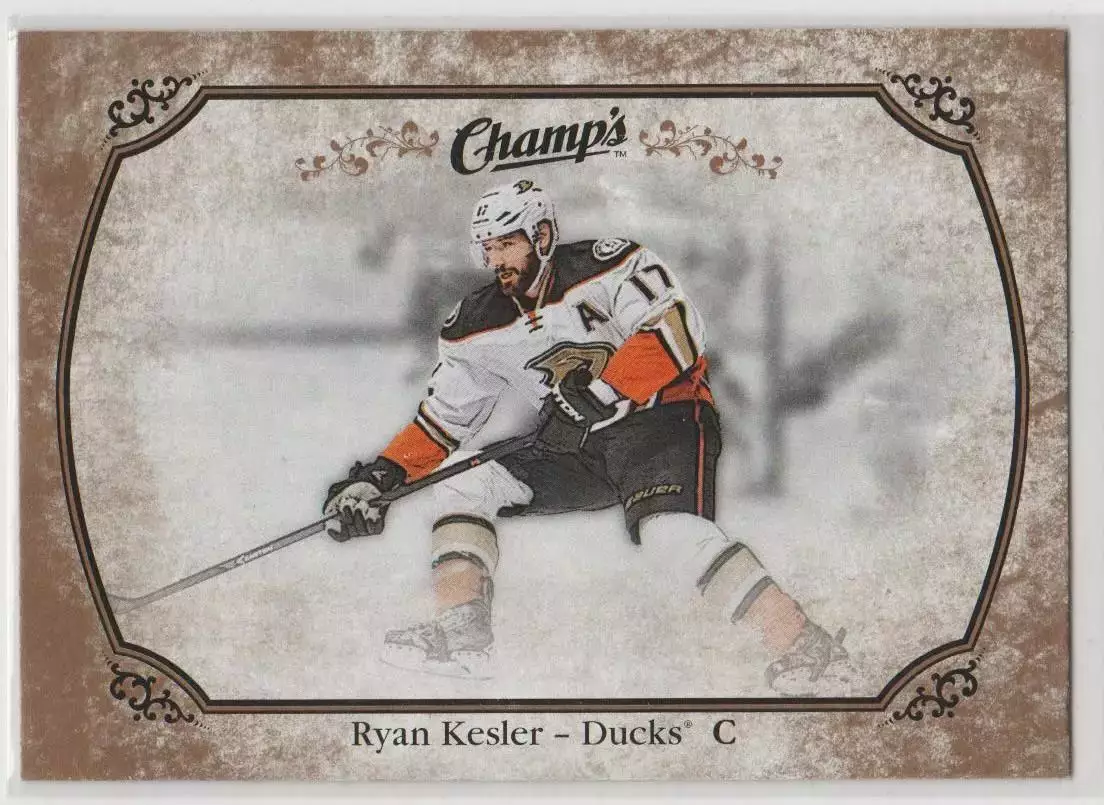2015-16 Upper Deck Champ's Gold Variant Front #22 Ryan Kesler