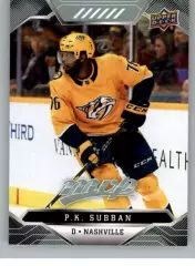 2019-20 Upper Deck MVP #165 P.K. Subban