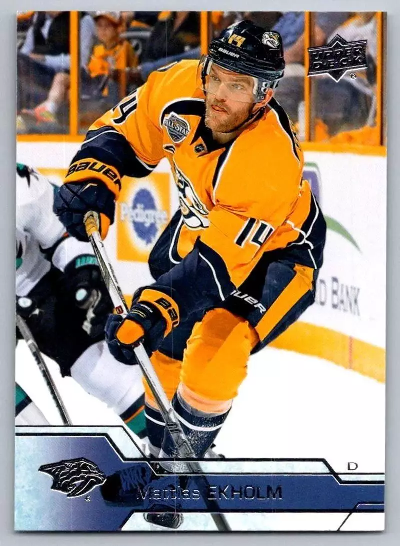 2016-17 Upper Deck #107 Mattias Ekholm