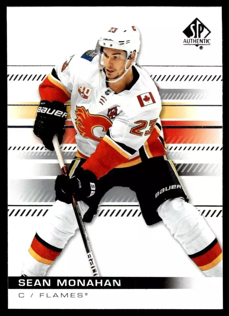 2019-20 SP Authentic #7 Sean Monahan