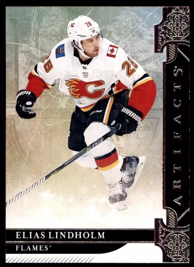 2019-20 Artifacts #52 Elias Lindholm