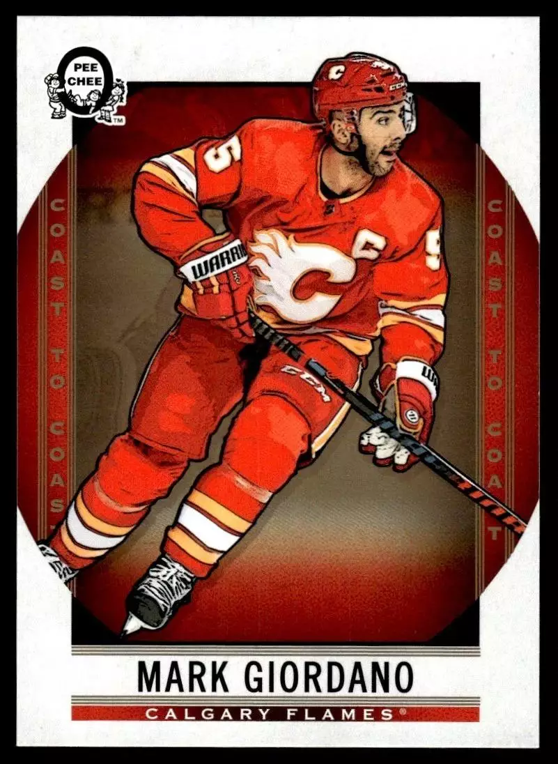 2018-19 O-Pee-Chee Coast to Coast #32 Mark Giordano