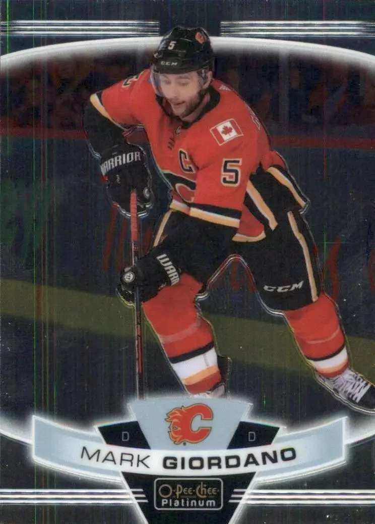 2019-20 O-Pee-Chee Platinum #23 Mark Giordano