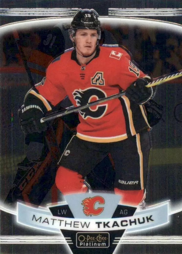 2019-20 O-Pee-Chee Platinum #131 Matthew Tkachuk