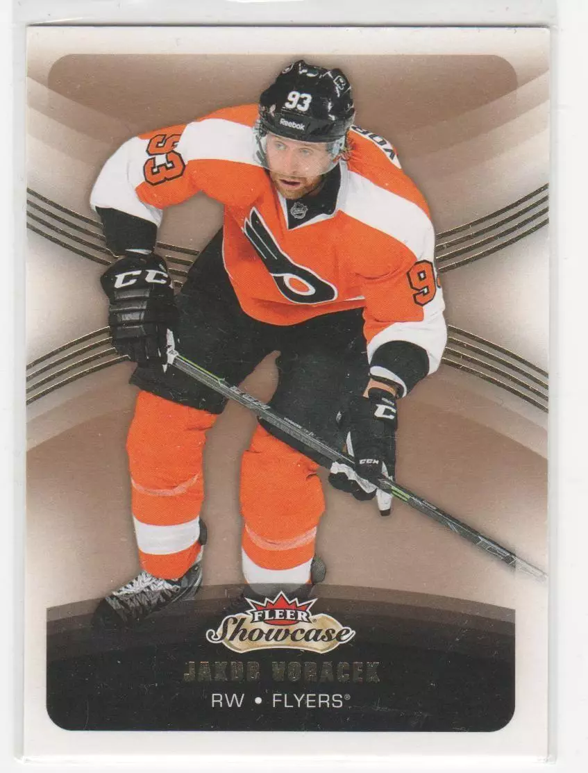 2015-16 Fleer Showcase #55 Jakub Voracek