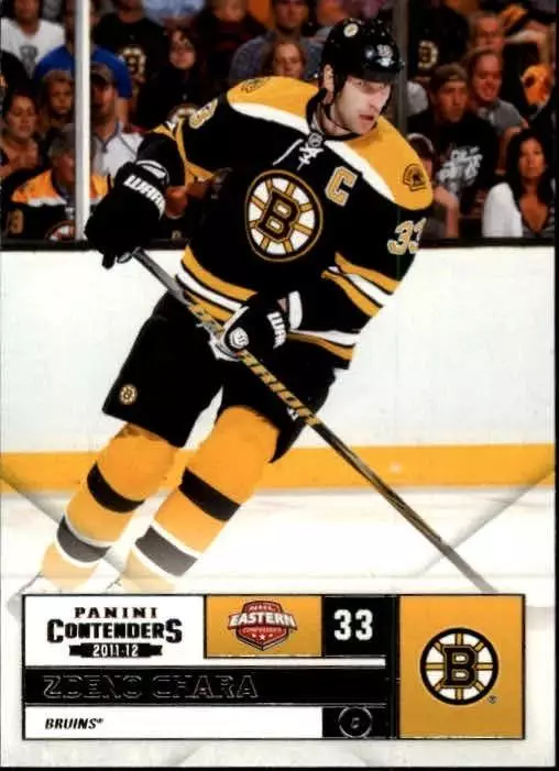 2011-12 Panini Contenders #33 Zdeno Chara