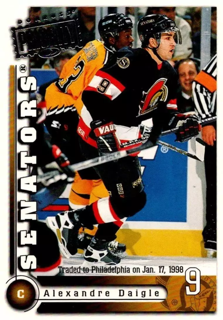 1997-98 Donruss Priority #22 Alexandre Daigle\ Худший первый номер драфта NHL