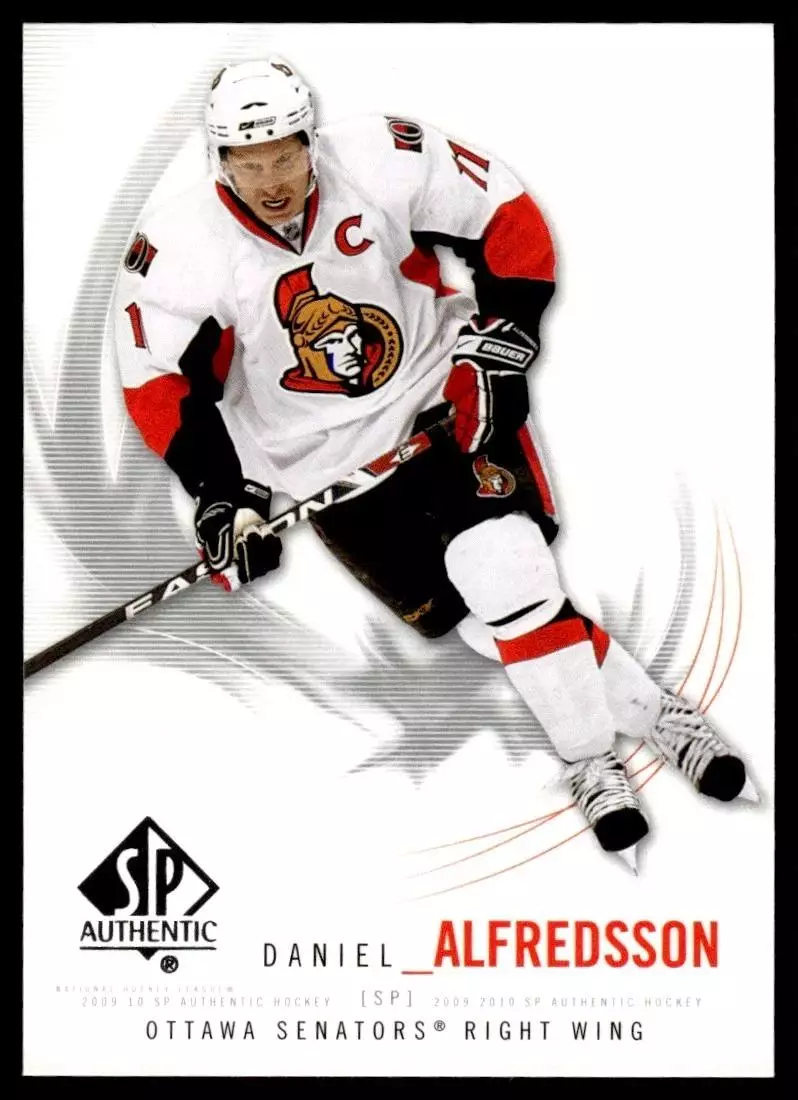 2009-10 SP Authentic #95 Daniel Alfredsson