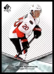 2011-12 SP Authentic Rookie Extended #R65 Andre Petersson