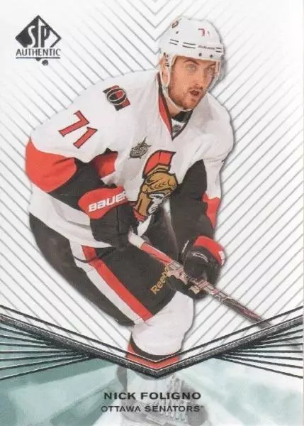 2011-12 SP Authentic #11 Nick Foligno