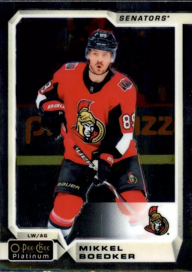 2018-19 O-Pee-Chee Platinum #97 Mikkel Boedker