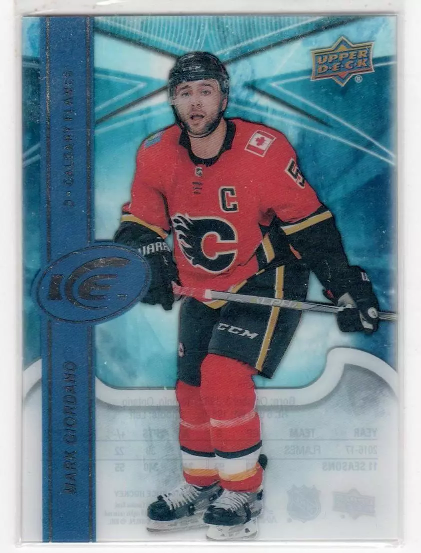 2017-18 Upper Deck Ice #10 Mark Giordano
