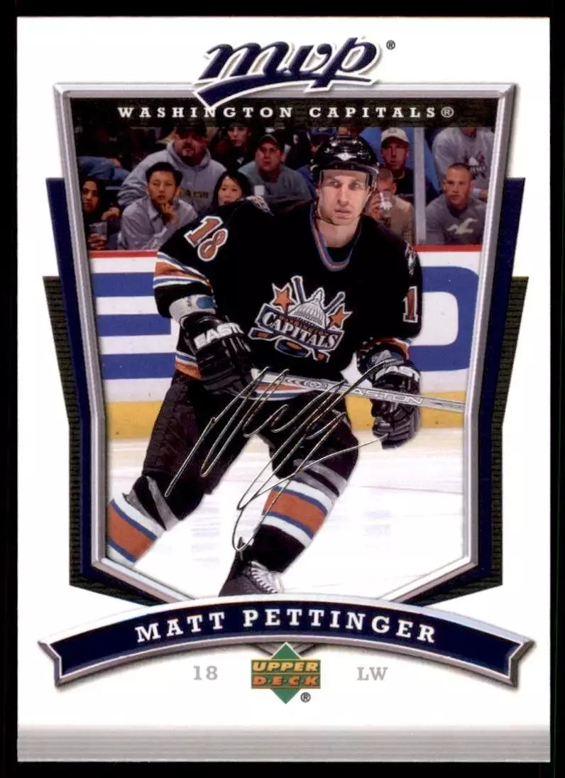 2007-08 Upper Deck MVP #78 Matt Pettinger
