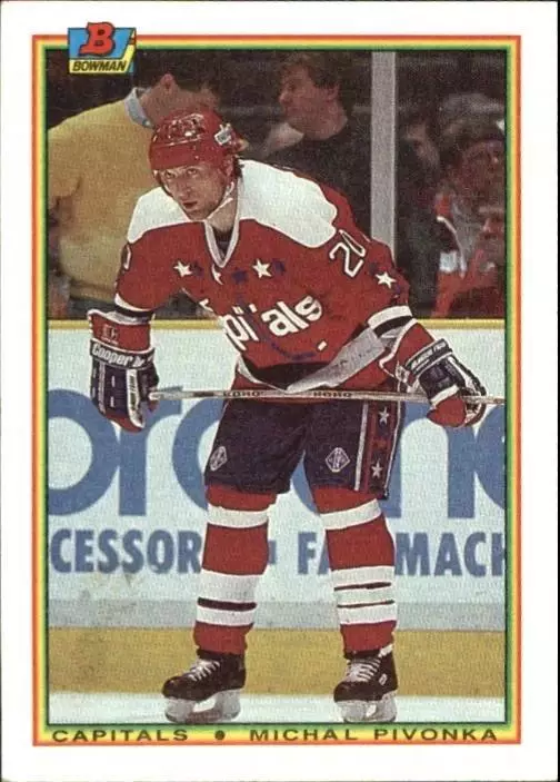 1990-91 Bowman #68 Michal Pivonka RC