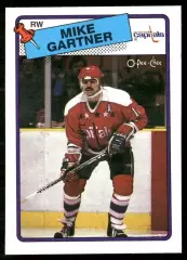 1988-89 O-Pee-Chee #50 Mike Gartner