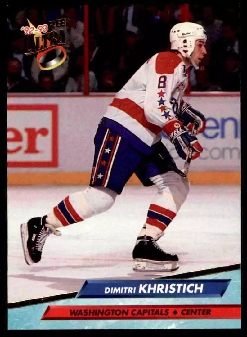 1992-93 Fleer Ultra #235 Dmitri Khristich