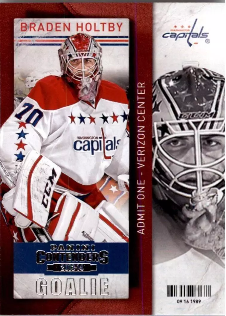 2013-14 Panini Contenders #53 Braden Holtby